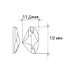 3702 Камни пришивные 11,5*19 мм 1/96 шт