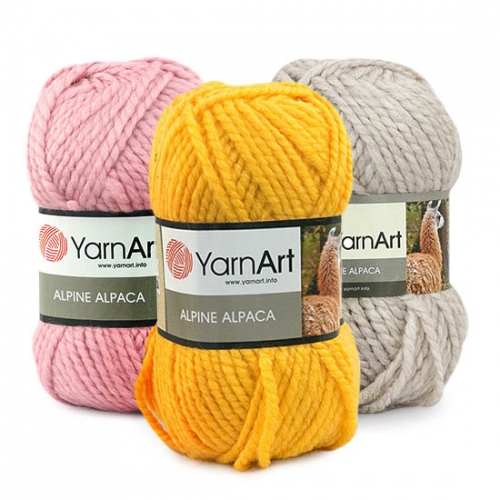 Пряжа Yarnart Alpine Alpaca