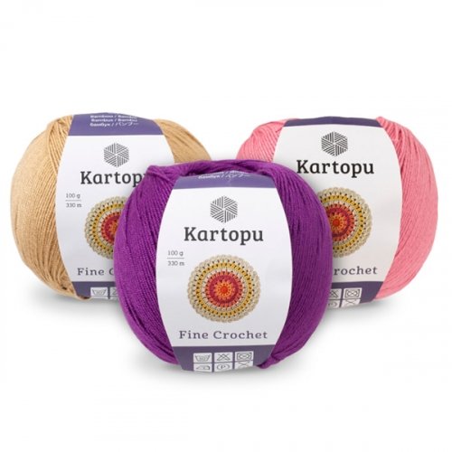 Пряжа Kartopu Fine Crochet