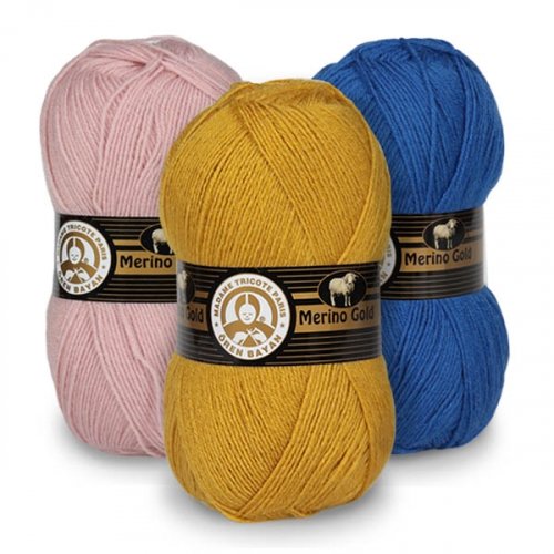 Пряжа Madame Tricote Merino Gold