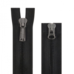 Молния трактор Т.8 двухзамковая, "яп.зуб" 100 см 1/25 шт