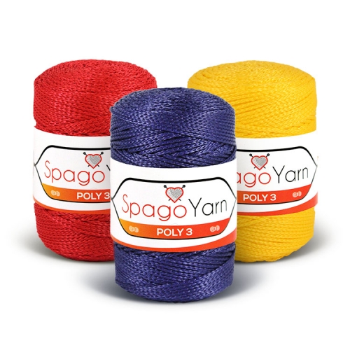 Пряжа Spagoyarn Macrame Poly 3