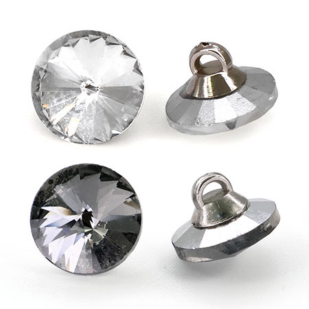 Пуговица-страз на ножке 12 мм, 1/50 шт Пуговица-страз на ножке 12 мм, 1/50 шт