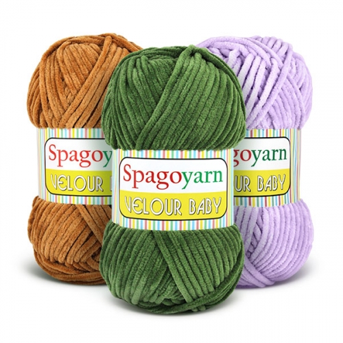 Пряжа Spagoyarn Velour Baby